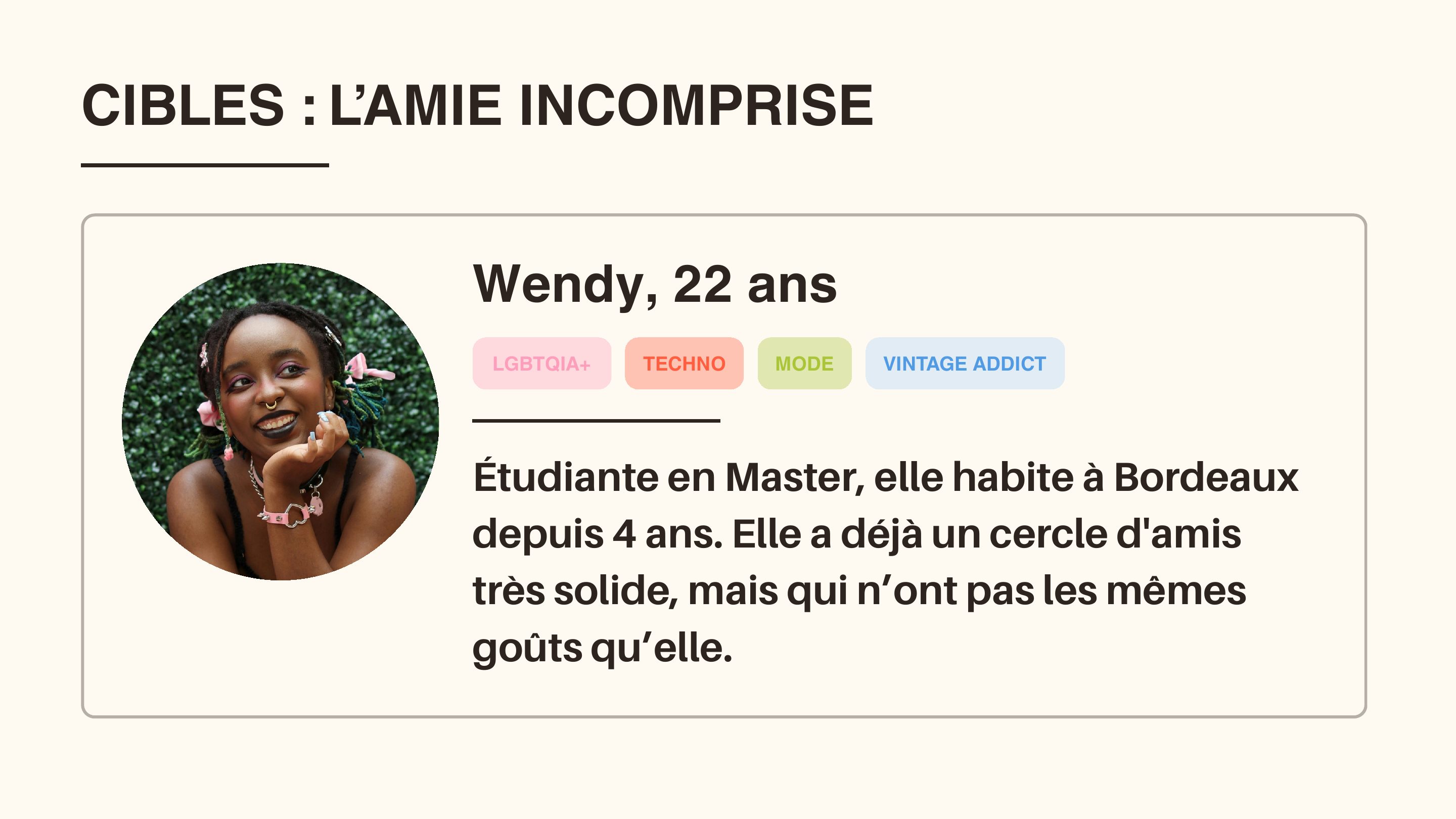 Cible — Wendy