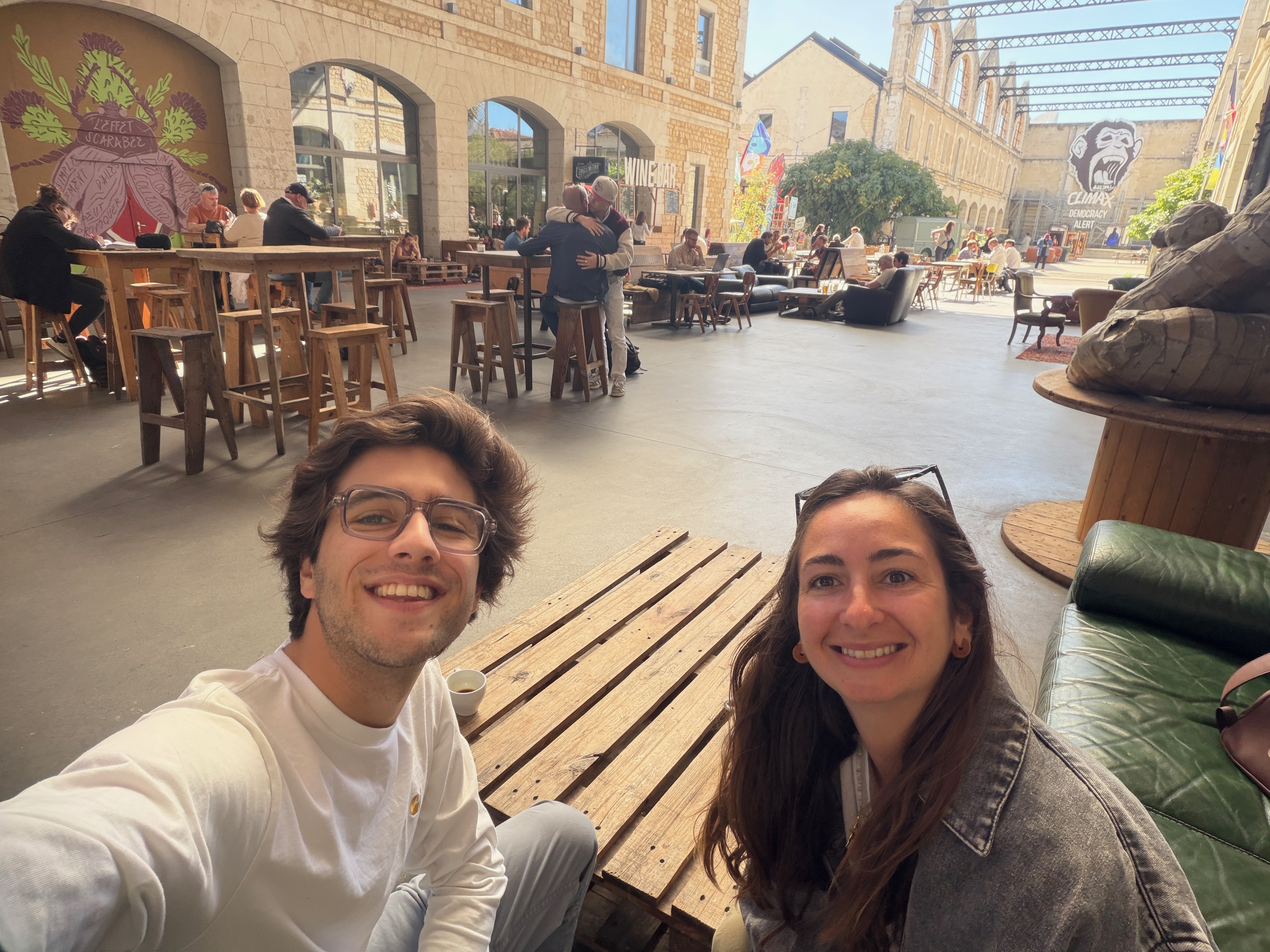 Estelle Caine et Paul-Hugo Guilloton