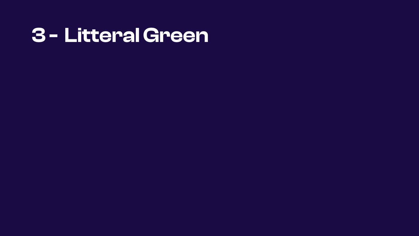 Literal Green