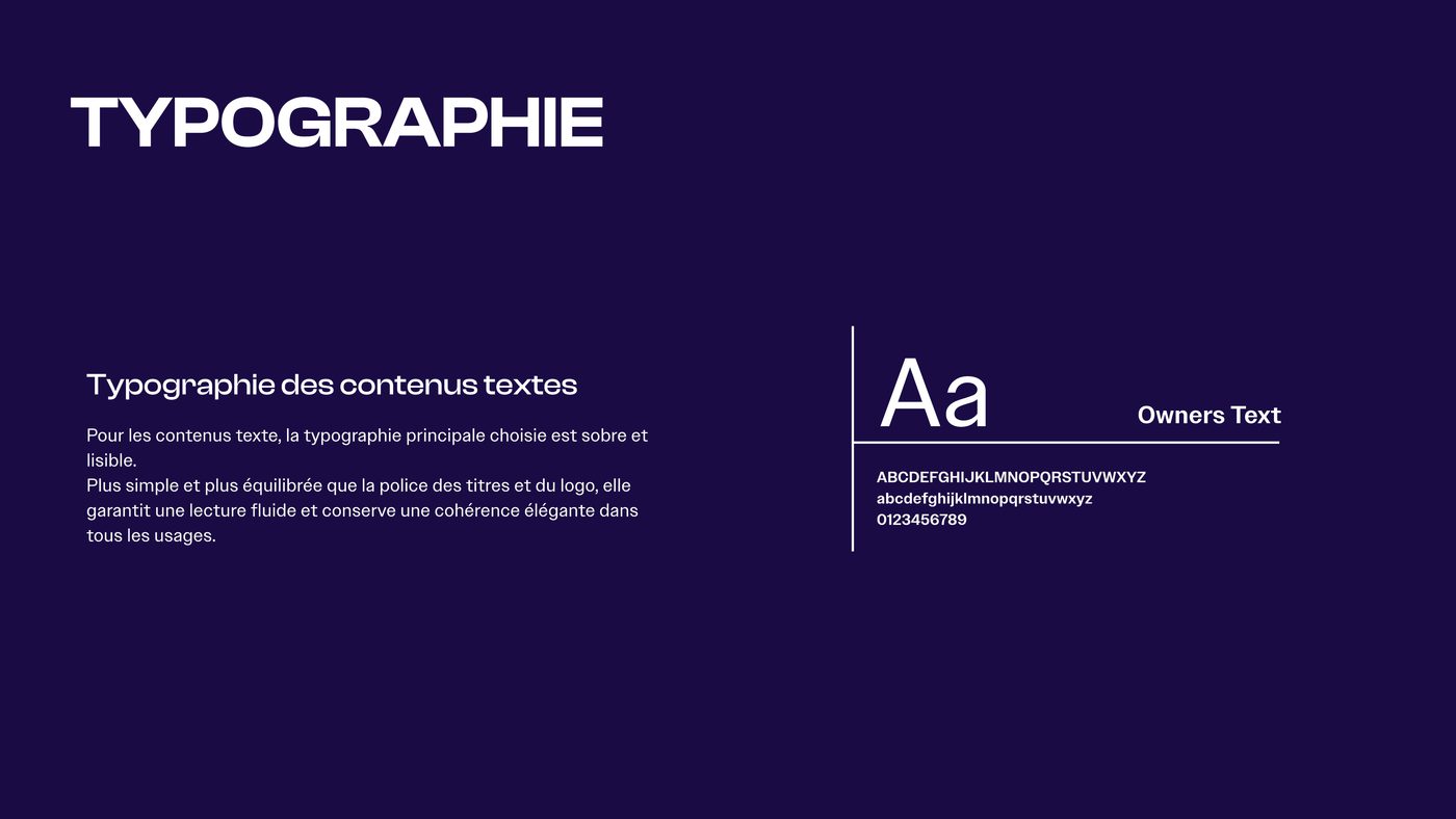 Typographie corps — Owner Text