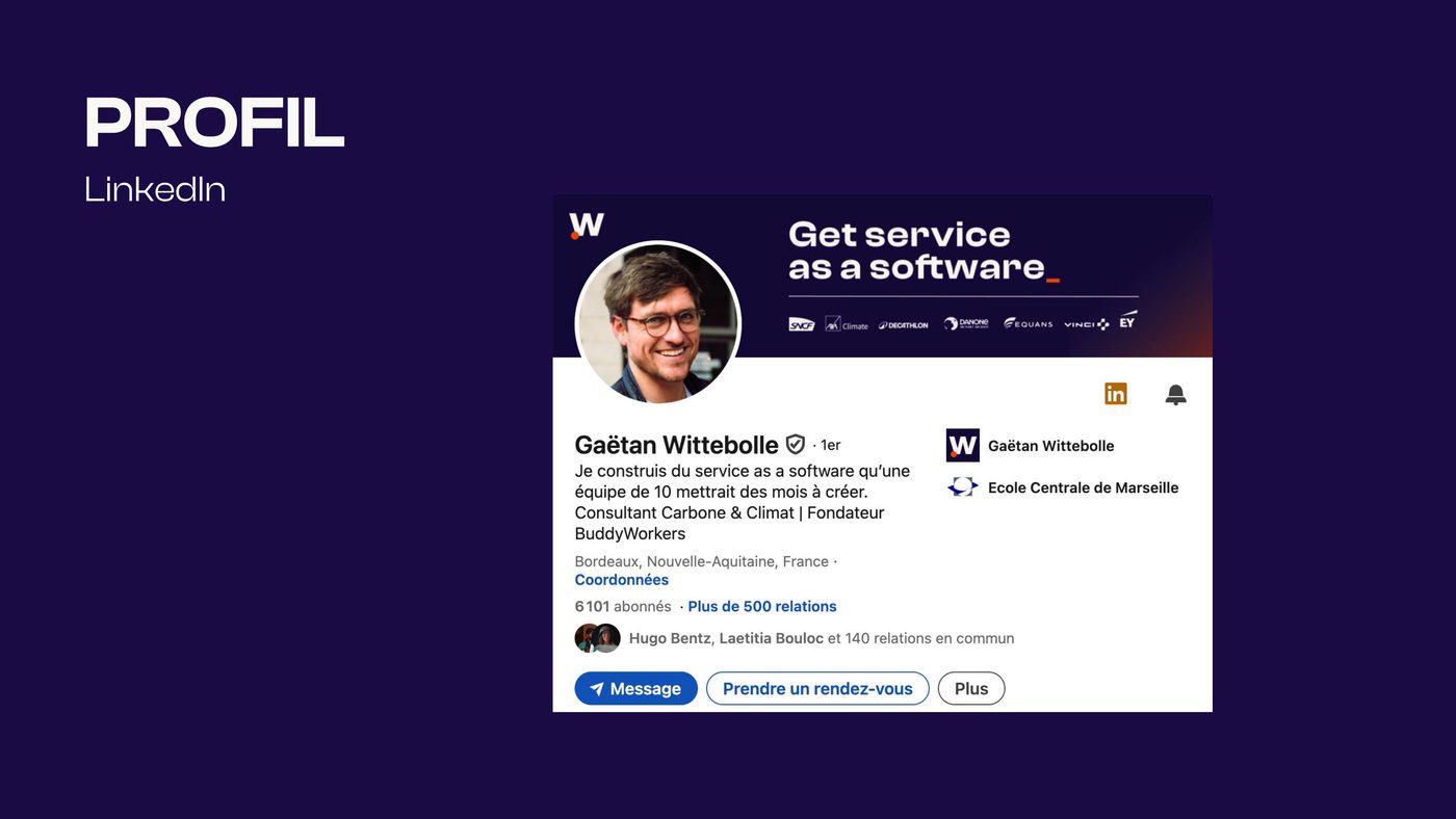 LinkedIn — Profil
