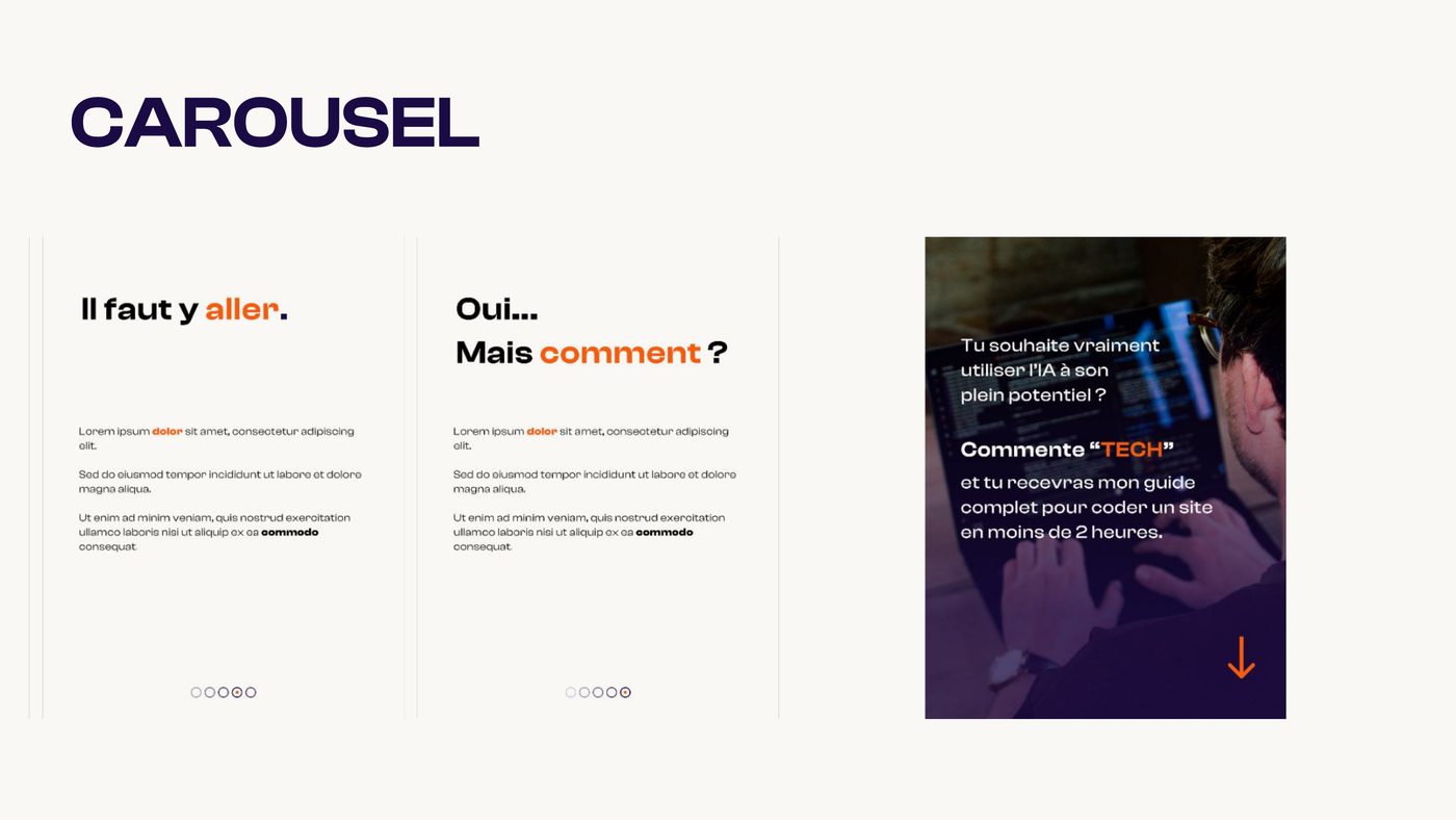 Instagram — Carousel suite