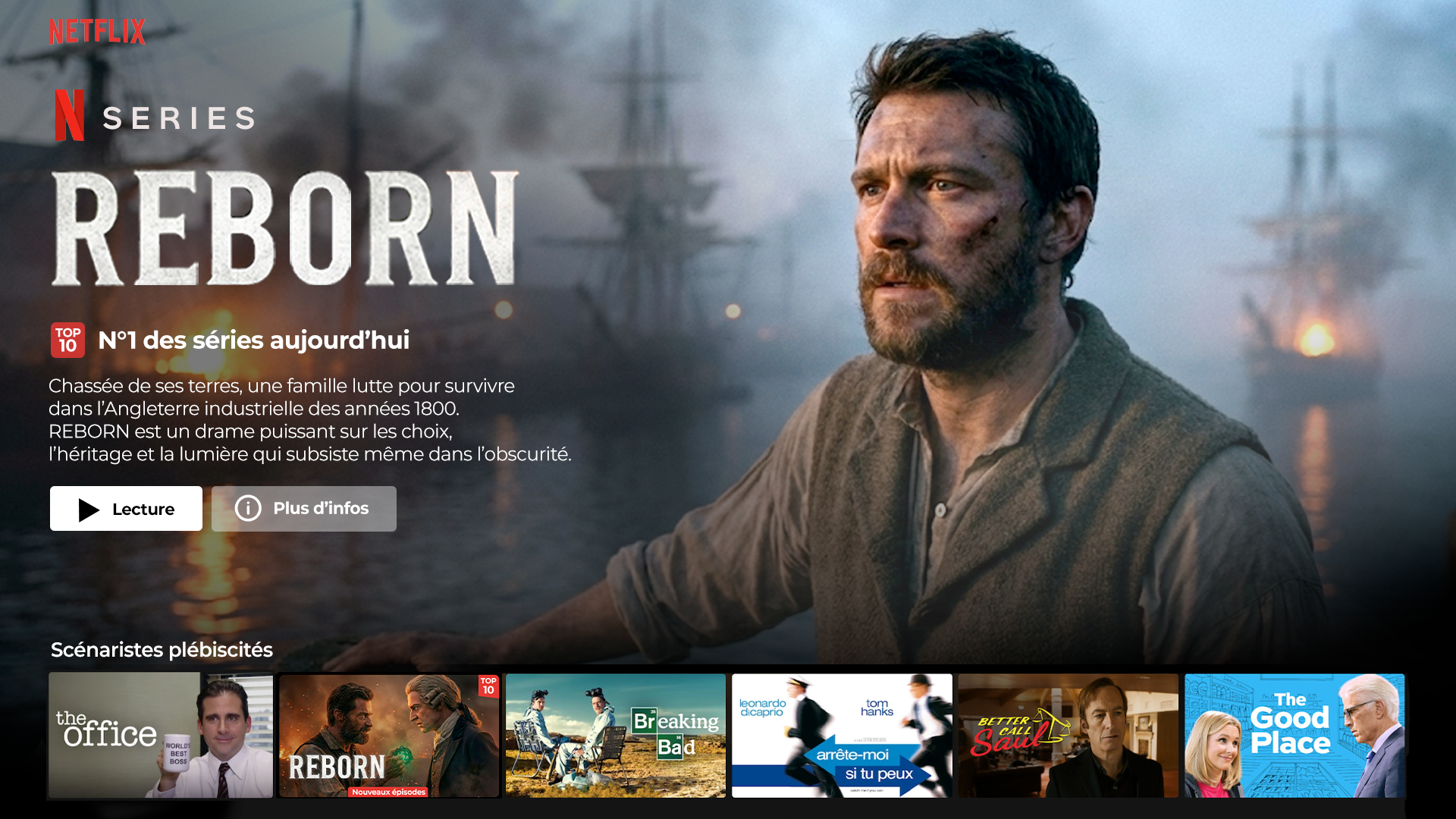 Affiche officielle Reborn — Netflix