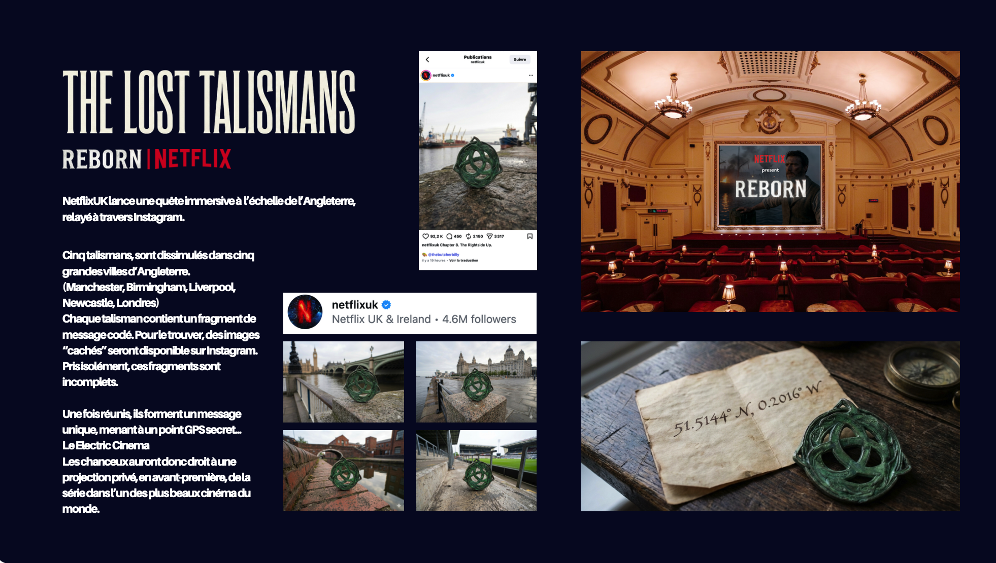 The Lost Talismans — activation Netflix Reborn