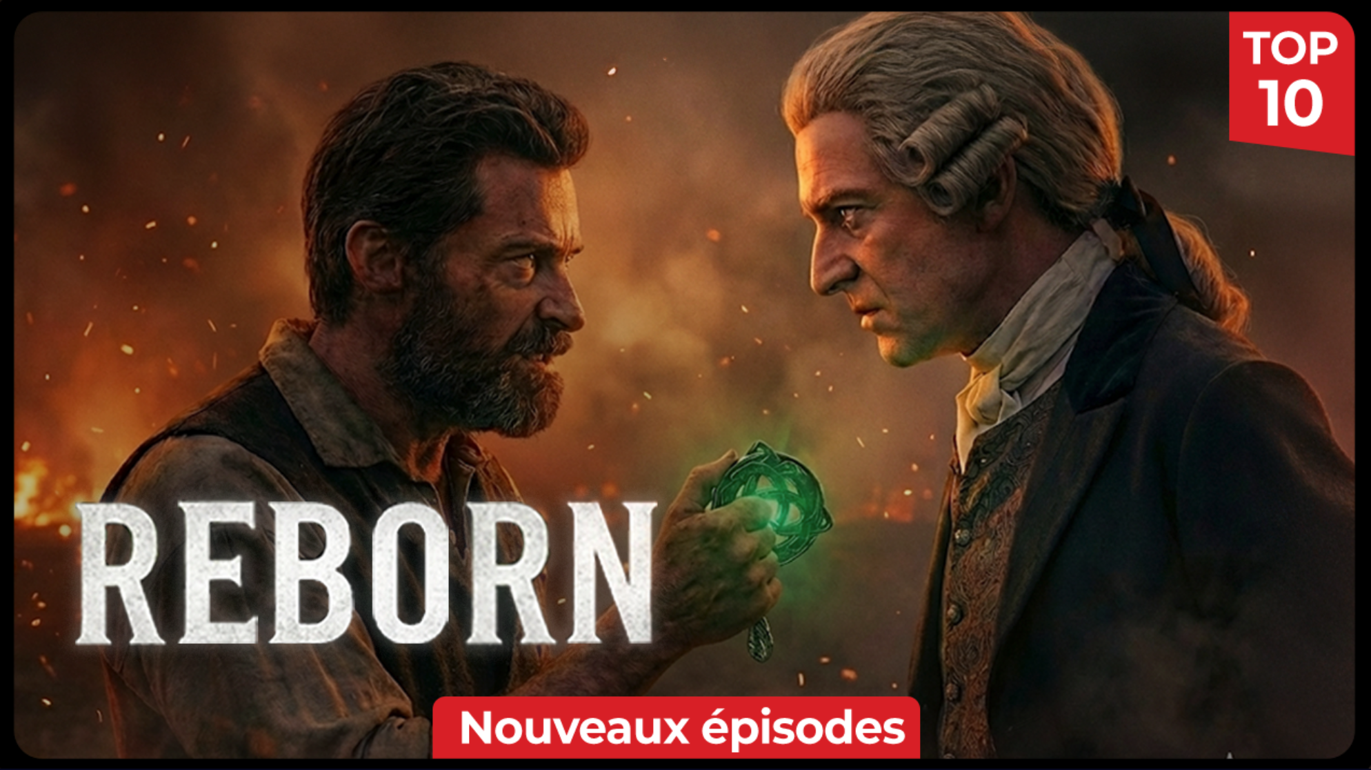 Netflix UI — page série